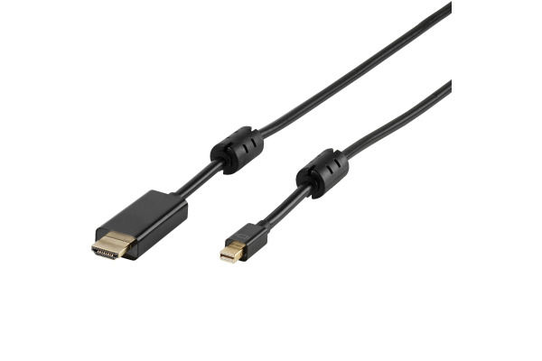 VIVANCO Mini DisplayPort 45344 HDMI Kabel, 1,8m