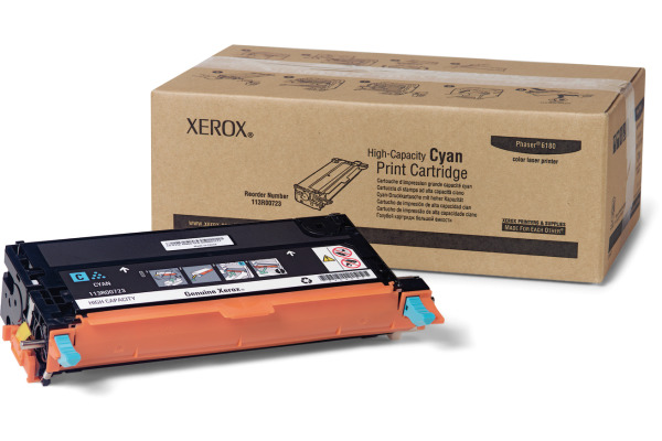 XEROX Toner-Modul HY cyan 113R00723 Phaser 6180 6000 Seiten