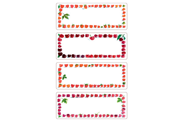 Z-DESIGN Sticker Home 59693 Früchte 3 Stück