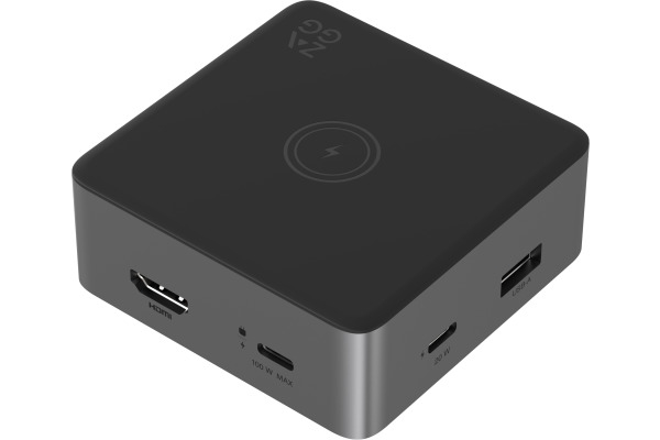 ZAGG 4-Port Hub Wireless charging 109816213 Black,Grey