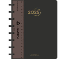ADOC Agenda Polypro Largo 2025 8888.310 1T/1S schwarz ML 16.5x21cm