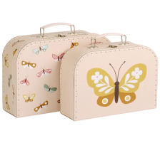 ALLC Kofferset Schmetterlinge SCBUPI23 29x9x20cm