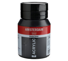 AMSTERDAM Acrylfarbe 500ml 17727352 oxidschwarz 735