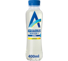 AQUARIUS Water+Zinc Lemon 400001600 Pet, 40 cl, 12 Stk.
