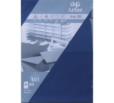 ARTOZ Karten 1001 A5 107392264 220g, classic blau 5 Blatt