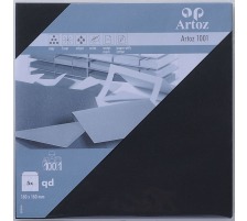 ARTOZ Couverts 1001 160x160mm 107454182 100g, schwarz 5 Stück