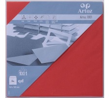 ARTOZ Couverts 1001 160x160mm 107454185 100g, rot 5 Stück
