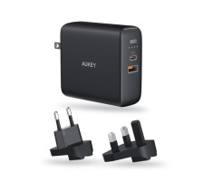 AUKEY PowerDuo 20W PD Wall Charger PAPD20BB 5000mAh PB USB-A,USB-C