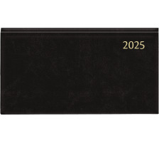 AURORA Agenda Florence Novoplan 2025 1715Z 1W/2S schwarz ML 9x16.5cm