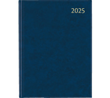 AURORA Agenda Florence Business 2025 2915B 1W/2S blau ML 15M 17.5x22.5cm