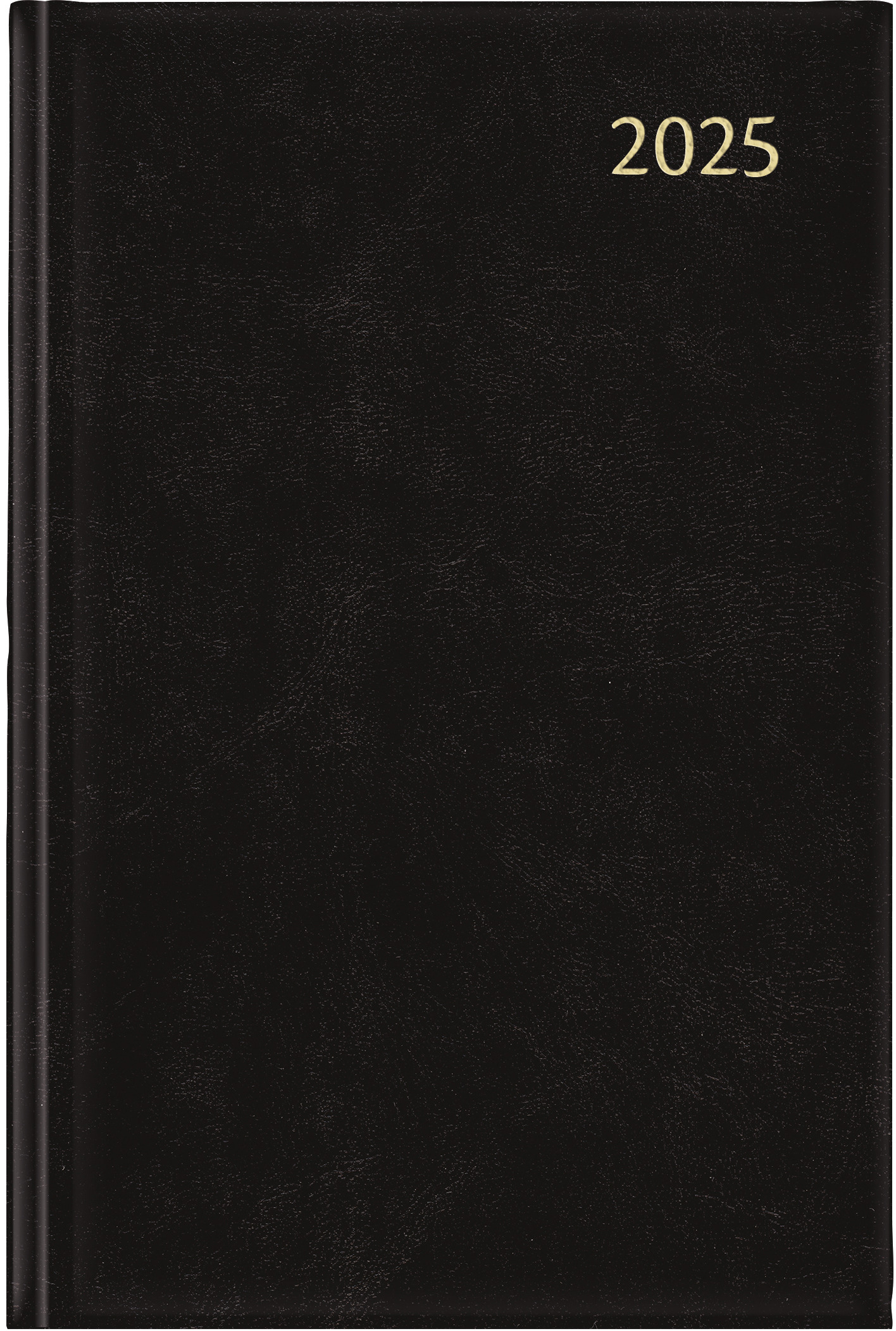 AURORA Agenda Balacron Folio 2025 FA111Z 2T/1S schwarz ML 14x21cm