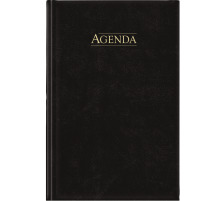 AURORA Agenda Balacron Folio 2025 FA211Z 1T/1S schwarz ML 14x21cm