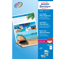 AVERY ZW. Superior Color Laser Paper A4 1398-200 200g, glossy 200 Blatt