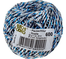 BAECHI Packschnur recycling 110.06019 farbig ass. 45m