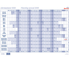 BEREC Papierjahresplaner 2025 5602/25 1J/1S blau A2