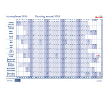 Agenda de bureau Brepols 2024 - SANTEX - Bremax 1 - Aperçu quotidien -  Zwart - 21 x 29