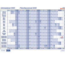 BEREC Papierjahresplaner 2025 5604/25 1J/1S blau A4