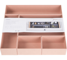 BIGSO BOX Pultorganisator Emma 780552101 dusty pink 5er-Set