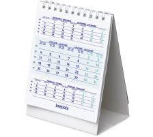BREPOLS Tischkalender hoch 2025 26.3.0128 3M/1S 10.5x13cm