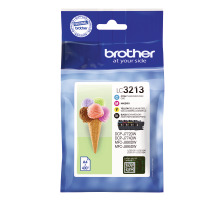 BROTHER Valuepack Tinte CMYBK LC-3213V DCP-J774DWW 400 Seiten