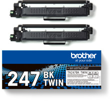BROTHER Toner HY Twin Pack schwarz TN-247BK HL-L3210CW 2x3000 Seiten