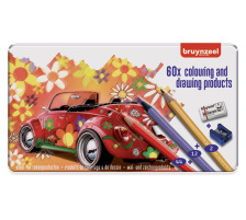 BRUYNZEEL Farbstifteset Kids 60312904 60 Farben Metalletui