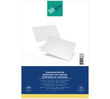 BÜROLINE Einlagekarton für C4 306715 550g, grau 100 Stück