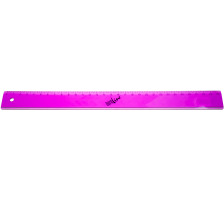 BÜROLINE Massstab 30cm 375939 violett/transparent