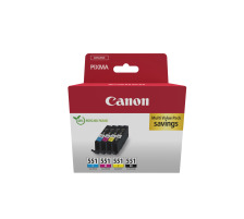 CANON Multipack Tinte BKCMY CLI-551PA PIXMA MG5450 7ml
