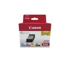 CANON Multipack Tinte XXL BKCMY CLI-581XXLPixma TR7550 4x11.7ml