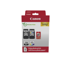 CANON Photo Value Pack BKCMY PGCL510/1 Pixma iP2700 GP-501 50Bl.