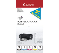 CANON Multipack Tinte PBK/CMY/GY PGI-9MUL PIXMA Pro9500 5 Stück