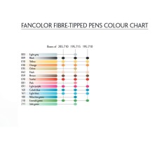 CARAN D´A Fasermalstift Fancolor Maxi 195.091 purpur
