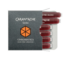 CARAN D´A Tintenpatrone 8021.052 Electric Orange 6 Stück