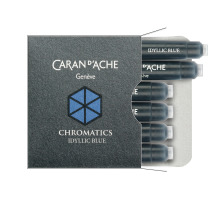 CARAN D´A Tintenpatrone 8021.140 Idyllic Blue 6 Stück