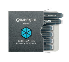 CARAN D´A Tintenpatrone 8021.191 Hypnotic Turquoise 6 Stück