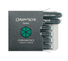 CARAN D´A Tintenpatrone 8021.210 Vibrant Green 6 Stück