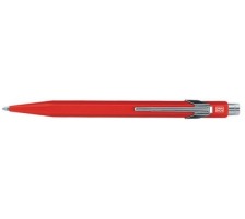 CARAN d´A Kugelschreiber 849 Metall 849.020 rot, nachfüll., Schrift rot