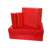 CLAIREFON Premium-Boxen Weihnachten 211853C rot 3er Set