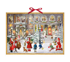 COPPENRAT Adventskalender 52x38cm 94787 A Wonderful Christmas Time