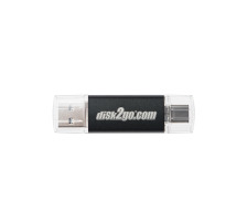 DISK2GO USB-Stick switch 128GB 30006594 Type-C USB 3.1 Type-A USB 3.0