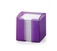 DURABLE Zettelbox Trend 10x10cm 170168299 violett transp.