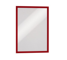 DURABLE Sichtfenster Duraframe 487303 rot, selbstklebend 2 Stück