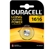 DURACELL Knopfbatterie Specialty CR1616 DL1616, 3V