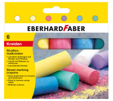 EBERHARD Strassenkreide 526506 6 Farben ass. Etui