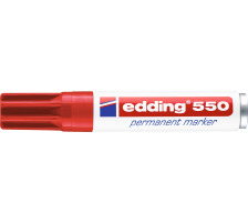 EDDING Permanent Marker 550 3-4mm 550-2 rot