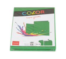 ELCO Couverts/Karten COLOR C6/A6 74834.62 grün 2x10 Stück
