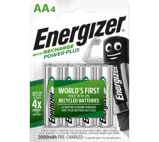 ENERGIZER Batterie Akku E30062670 AA/HR06, 2000mAh, 4 Stück