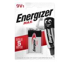 ENERGIZER Batterie Max 9V 6LR61 1 Stück