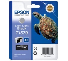 EPSON Tintenpatrone light lig. schw. T157940 Stylus Photo R3000 26ml